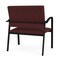 Lesro Newport Bariatric Chair Metal Frame, Black, RF Nebbiolo Upholstery NP1401 - alternate 3